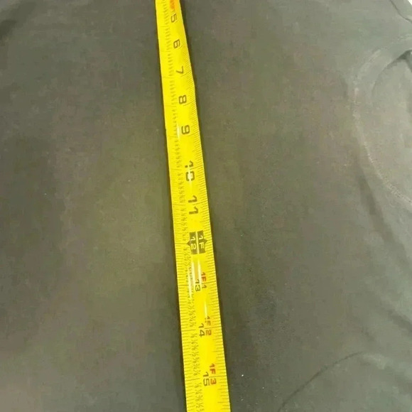 Lauren Ralph Lauren women’s black top w/faux suede elbow patches sz M - Picture 10 of 11